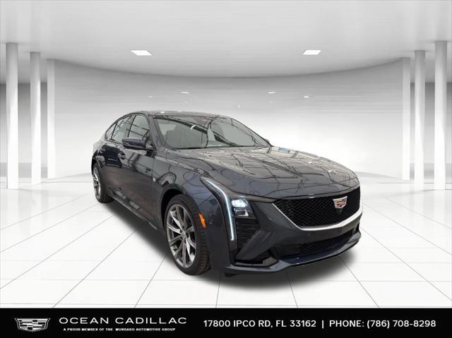 new 2025 Cadillac CT5 car, priced at $49,615