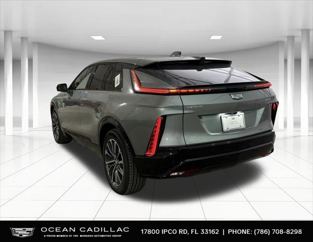 new 2025 Cadillac LYRIQ car, priced at $60,490