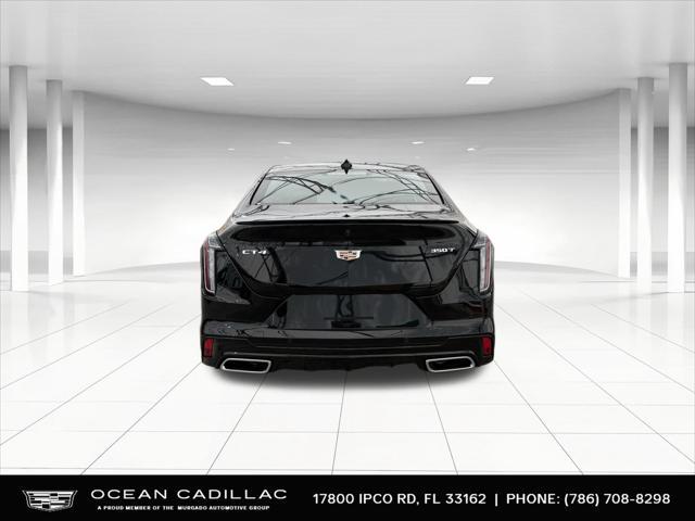 new 2025 Cadillac CT4 car, priced at $42,090