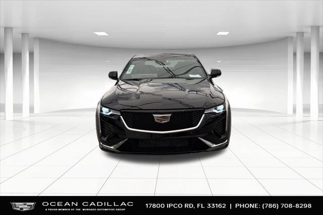 new 2025 Cadillac CT4 car, priced at $42,090