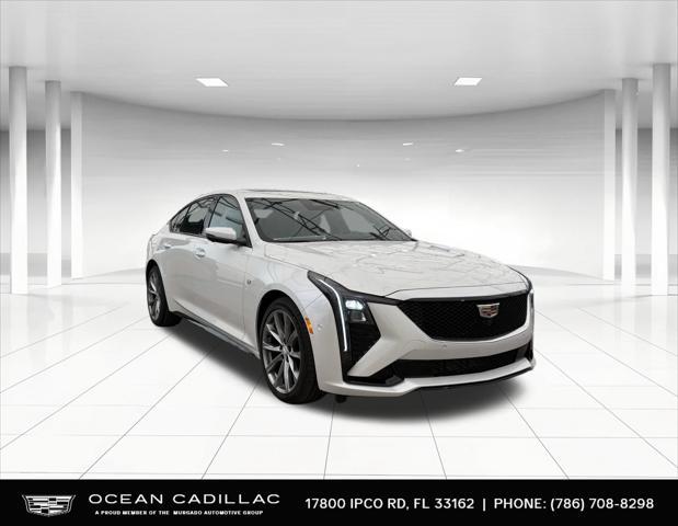 new 2025 Cadillac CT5 car, priced at $51,665