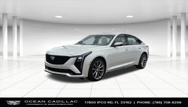 new 2025 Cadillac CT5 car, priced at $51,665