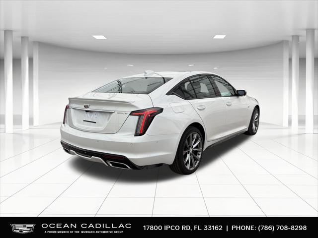 new 2025 Cadillac CT5 car, priced at $51,665