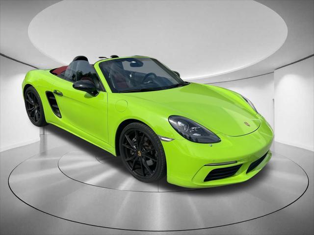 used 2018 Porsche 718 Boxster car, priced at $43,000