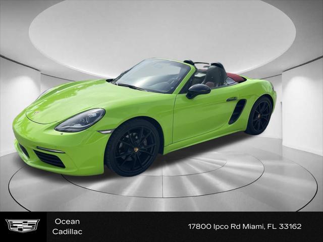 used 2018 Porsche 718 Boxster car, priced at $43,000