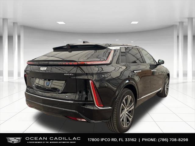 new 2025 Cadillac LYRIQ car, priced at $64,115