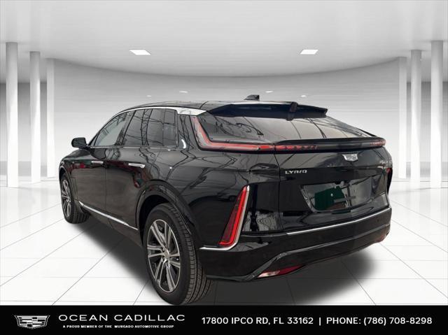 new 2025 Cadillac LYRIQ car, priced at $64,115