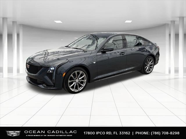 new 2025 Cadillac CT5 car, priced at $51,065