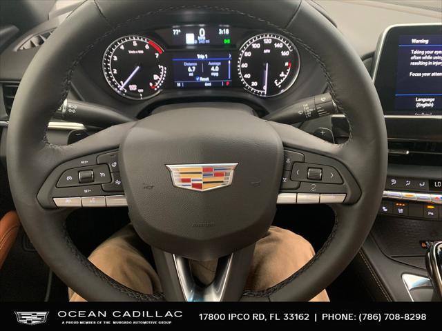 new 2025 Cadillac CT4 car, priced at $49,260