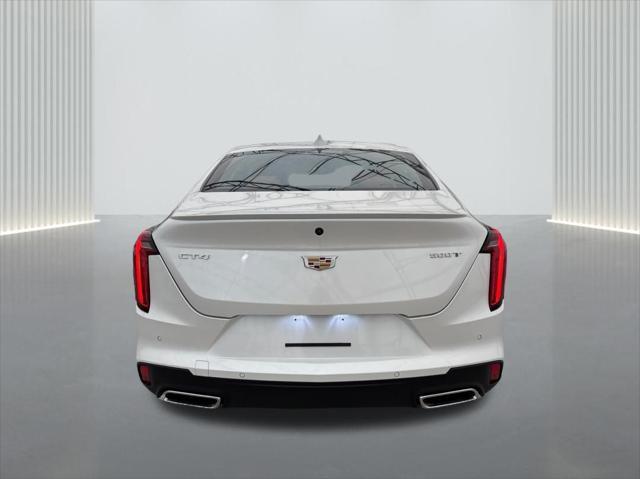 new 2025 Cadillac CT4 car, priced at $48,260