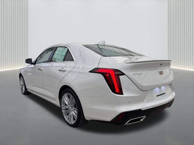 new 2025 Cadillac CT4 car, priced at $48,260