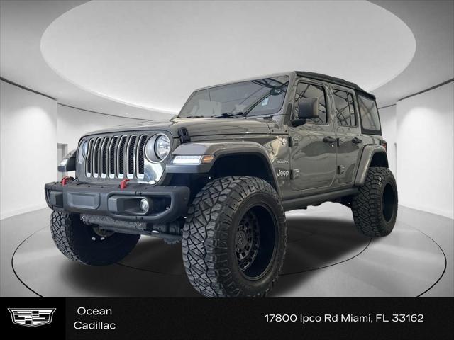 used 2018 Jeep Wrangler Unlimited car, priced at $29,500