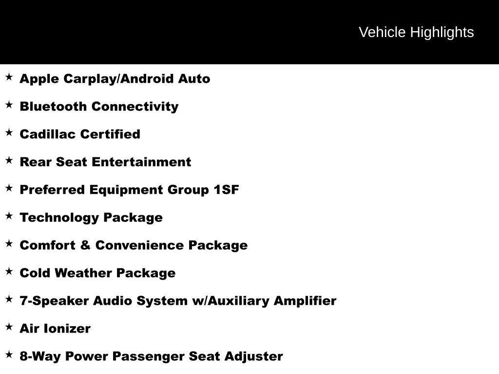 used 2023 Cadillac XT4 car, priced at $27,700