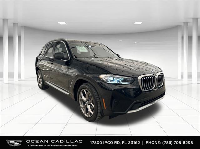 used 2022 BMW X3 car, priced at $33,500