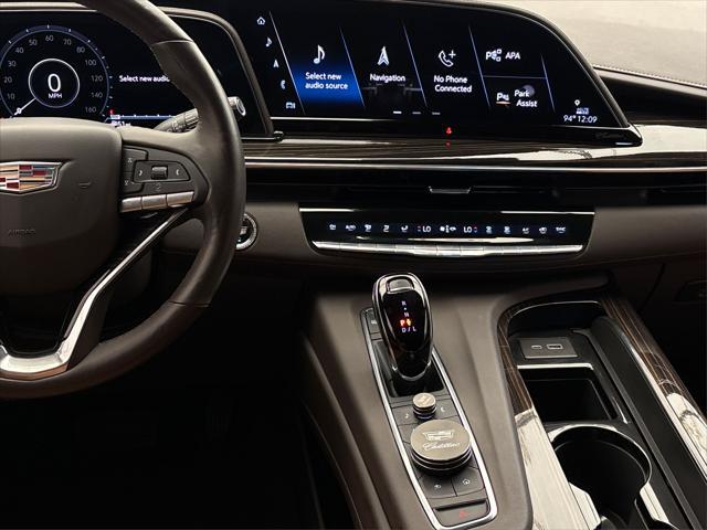 used 2021 Cadillac Escalade car, priced at $58,000