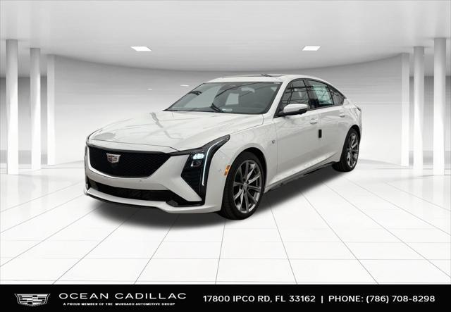 new 2025 Cadillac CT5 car, priced at $48,990