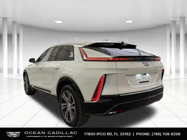 new 2025 Cadillac LYRIQ car, priced at $61,215