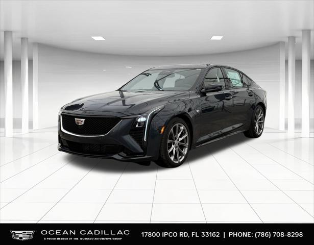 new 2025 Cadillac CT5 car, priced at $49,615