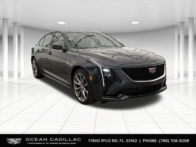 new 2025 Cadillac CT5 car, priced at $49,615