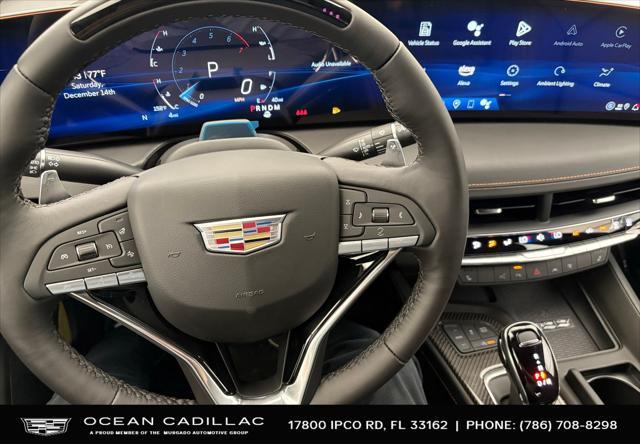 new 2025 Cadillac CT5 car, priced at $49,615