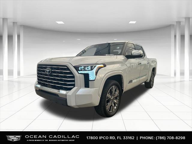 used 2024 Toyota Tundra Hybrid car, priced at $65,000