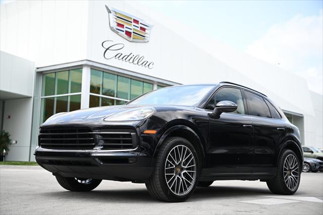 used 2021 Porsche Cayenne car, priced at $54,694
