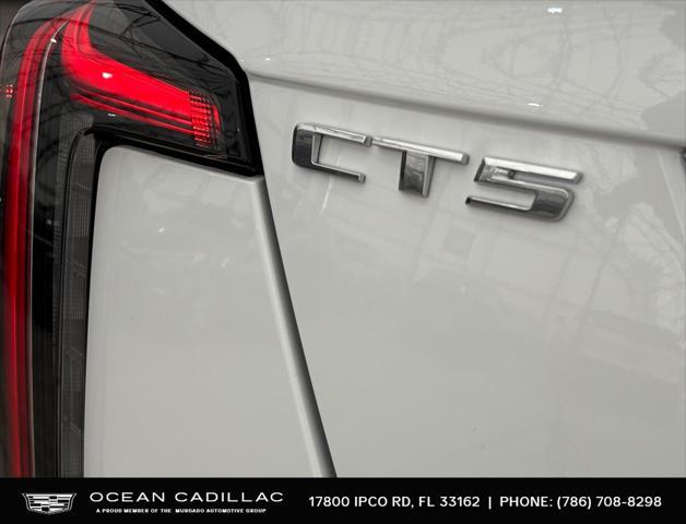 new 2025 Cadillac CT5 car, priced at $51,440