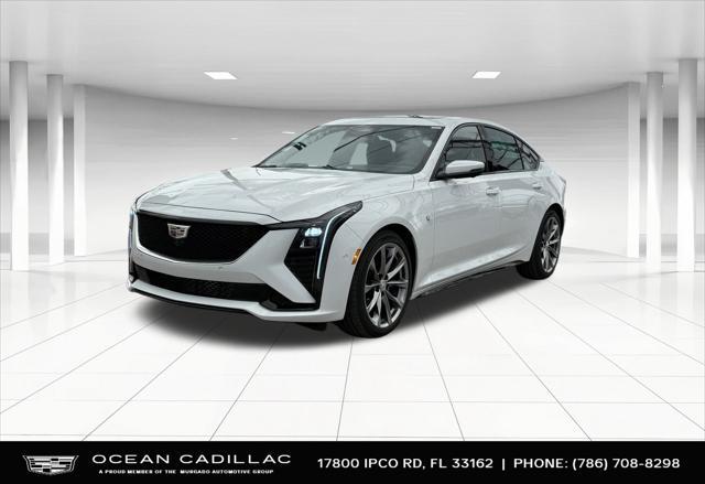 new 2025 Cadillac CT5 car, priced at $50,440