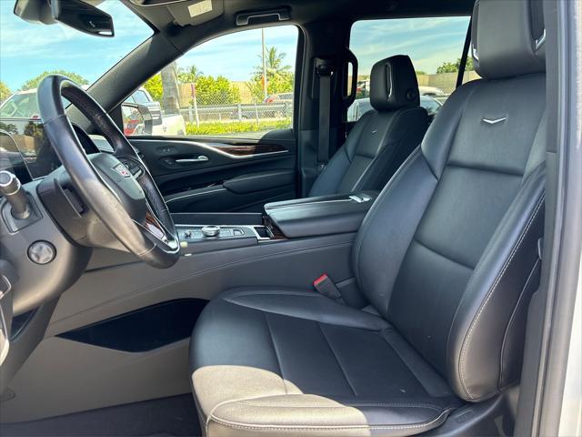 used 2022 Cadillac Escalade car, priced at $63,500