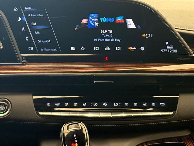used 2023 Cadillac Escalade car, priced at $77,500