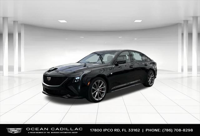 new 2025 Cadillac CT5 car, priced at $49,990