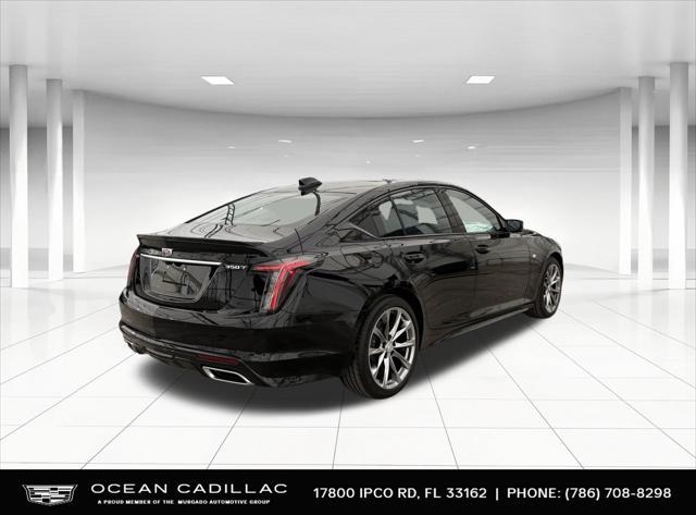 new 2025 Cadillac CT5 car, priced at $49,990