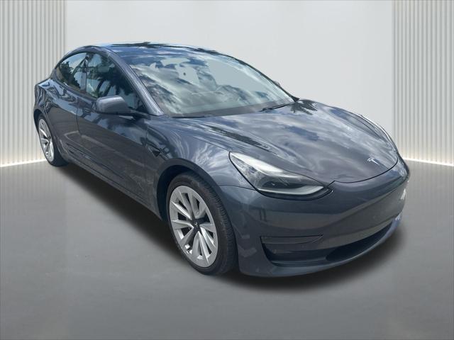 used 2021 Tesla Model 3 car, priced at $20,000