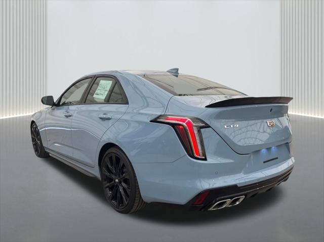 new 2025 Cadillac CT4-V car, priced at $53,455