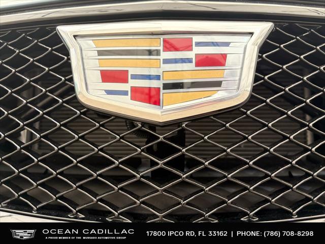 new 2025 Cadillac CT4-V car, priced at $52,955