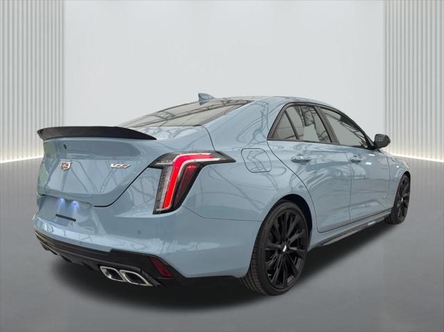new 2025 Cadillac CT4-V car, priced at $53,455