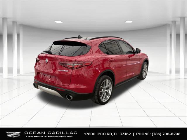 used 2018 Alfa Romeo Stelvio car, priced at $14,000