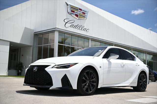 used 2021 Lexus IS 350 car, priced at $36,000
