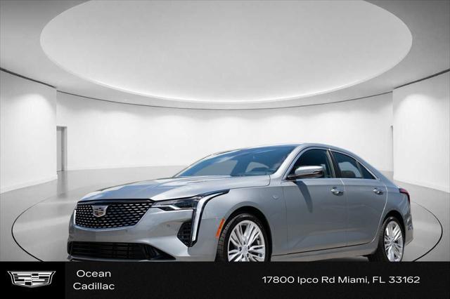 new 2024 Cadillac CT4 car, priced at $49,265