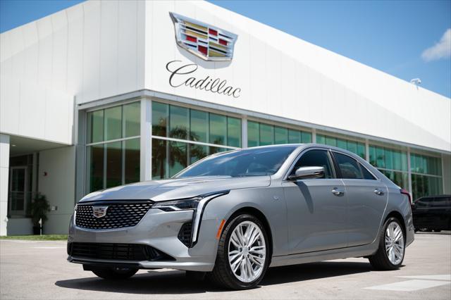 new 2024 Cadillac CT4 car, priced at $49,015