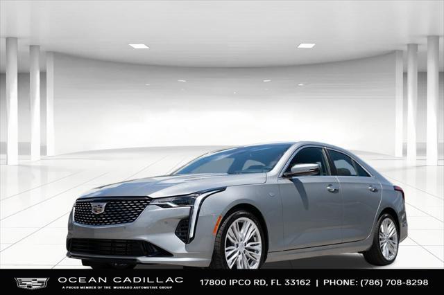 new 2024 Cadillac CT4 car, priced at $50,265