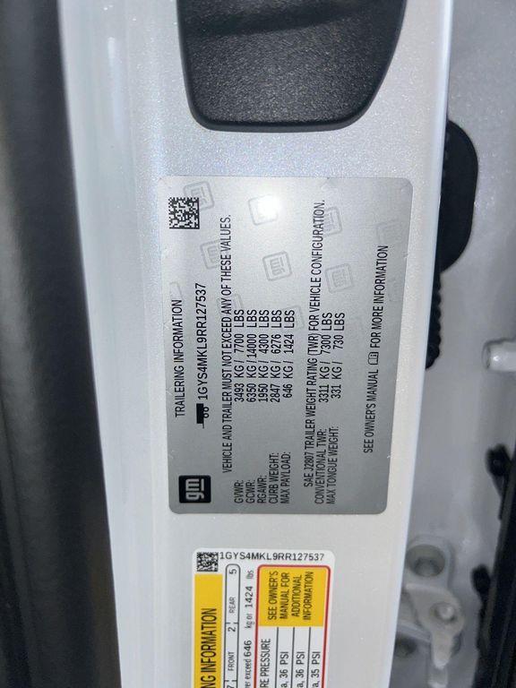 used 2024 Cadillac Escalade ESV car, priced at $90,645