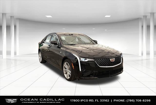 new 2025 Cadillac CT4 car, priced at $35,390