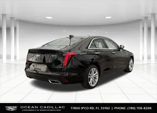 new 2025 Cadillac CT4 car, priced at $35,390