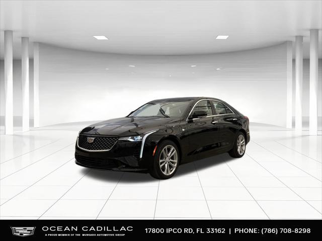 new 2025 Cadillac CT4 car, priced at $36,390