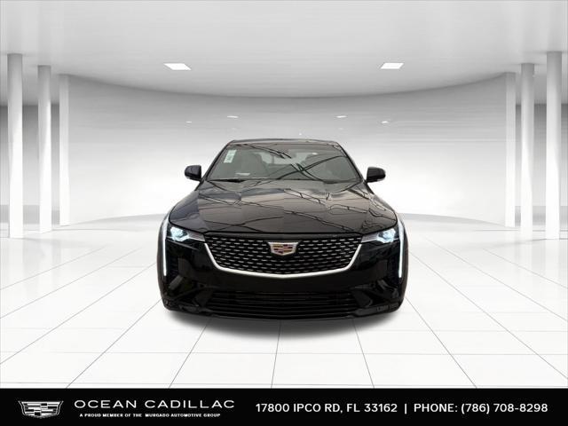 new 2025 Cadillac CT4 car, priced at $35,390