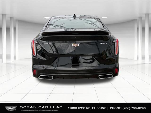 new 2025 Cadillac CT4 car, priced at $44,735