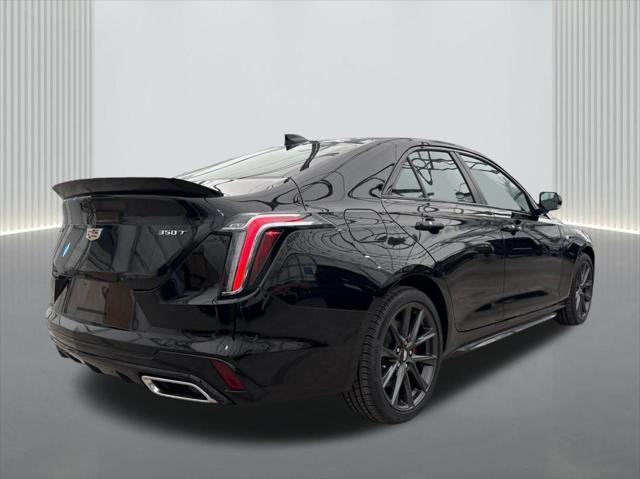 new 2025 Cadillac CT4 car, priced at $44,235