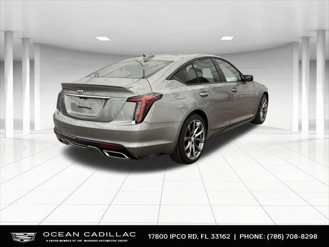 new 2025 Cadillac CT5 car, priced at $49,615