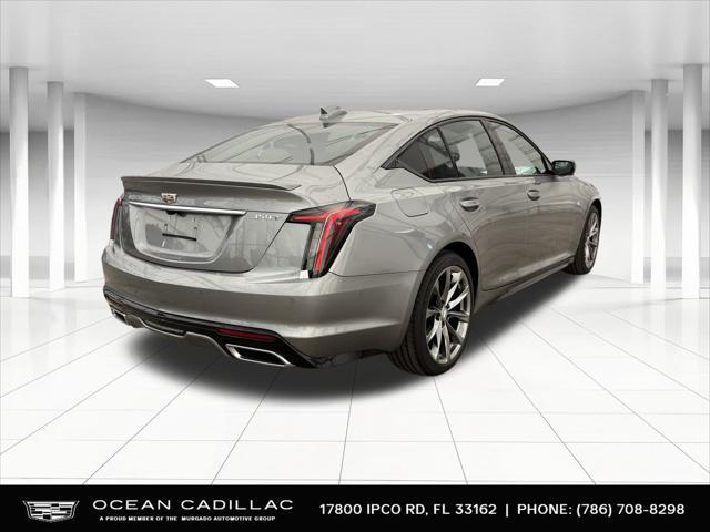 new 2025 Cadillac CT5 car, priced at $49,615